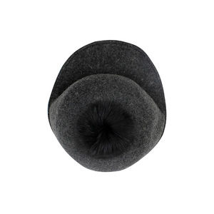 Helene Berman London Black Felt Hat